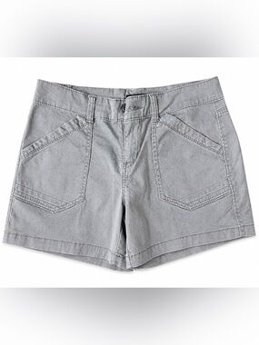 Women’s Casual High-Rise Grey Shorts
